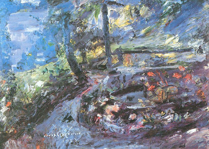 Lovis Corinth Regenstimmung am Walchensee